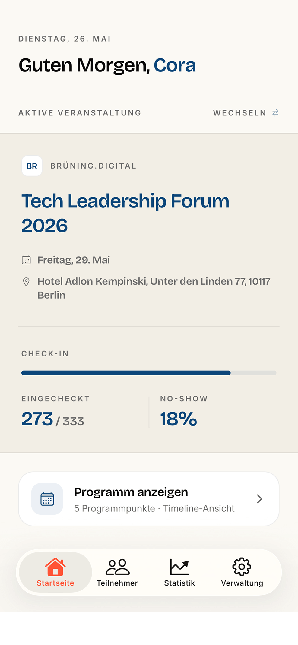 agora App - Screenshot